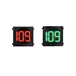 Clear Lens Countdown Timer Traffic Light