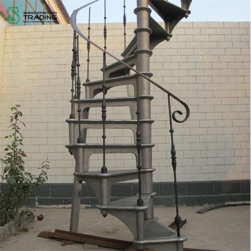 wrought iron spiral staircases     