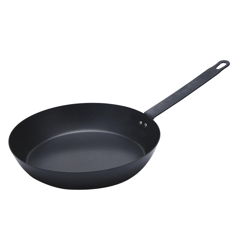 Small Black Carbon Steel Frying Pan IMESH-K2902