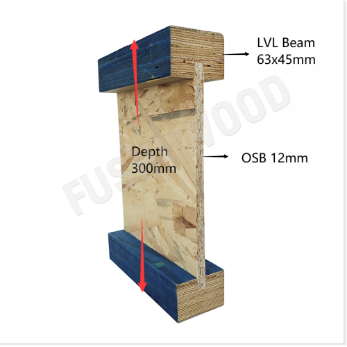 Engineering wood Joists H2S 300x63