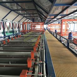 Tin plating machine line